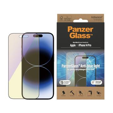iPhone 14 Pro PanzerGlass Ultra-Wide Fit Anti-Blue Light EasyAligner Screen Protector - 9H