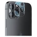 iPhone 14 Pro/14 Pro Max Lippa Camera Lens Protector - 9H - Clear / Black