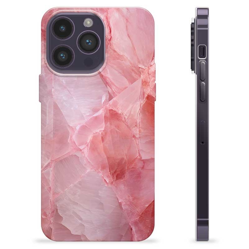 iPhone 14 Pro Max TPU Case Pink Quartz