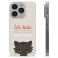 iPhone 14 Pro TPU Case - Angry Cat