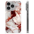 iPhone 14 Pro TPU Case - Ruby Marble