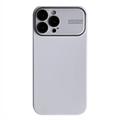 iPhone 15 Pro Liquid Silicone Case with Lens Glass Protection