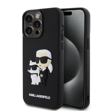 iPhone 15 Pro Max Karl Lagerfeld 3D Rubber Karl & Choupette NFT Case ...