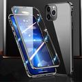 iPhone 15 Pro Max Magnetic Case with Tempered Glass - Black