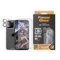 iPhone 15 Pro Max PanzerGlass 3-in-1 Protection Pack - 9H - Clear
