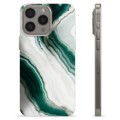 iPhone 15 Pro Max TPU Case - Emerald Marble
