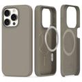 iPhone 15 Pro Max Tech-Protect Silicone MagSafe Case - Titanium