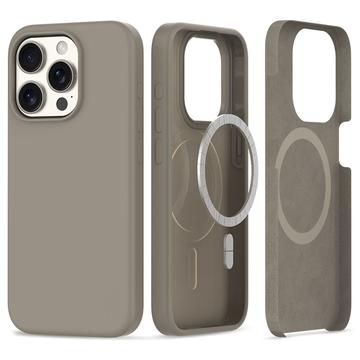 iPhone 15 Pro Max Tech-Protect Silicone MagSafe Case - Titanium