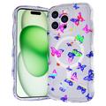 iPhone 15 Pro Max Wave-Edge Laser Glitter MagSafe Case