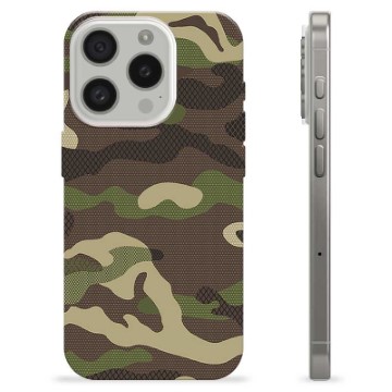 iPhone 15 Pro TPU Case - Camo