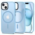 iPhone 15 Tech-Protect Magmat Case - MagSafe Compatible - Sky Blue / Translucent