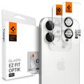 iPhone 16/16 Plus/17 Spigen Glas.tR Ez Fit Optik Pro Camera Lens Protector - Silver