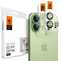iPhone 16/16 Plus/17 Spigen Glas.tR Ez Fit Optik Pro Camera Lens Protector - Green