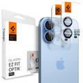 iPhone 16/16 Plus/17 Spigen Glas.tR Ez Fit Optik Pro Camera Lens Protector - Blue