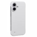 iPhone 16 Frameless Plastic Case - White