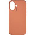 iPhone 16 Nudient Base Silicone Case - Peach Orange