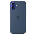 iPhone 16 Plus Apple Silicone Case with MagSafe MYYA3ZM/A - Denim