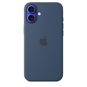 iPhone 16 Plus Apple Silicone Case with MagSafe MYYA3ZM/A - Denim