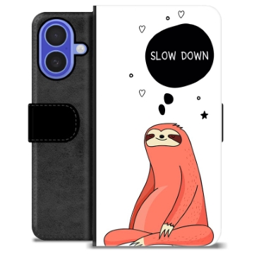 iPhone 16 Premium Wallet Case - Slow Down