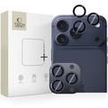 iPhone 16 Pro/16 Pro Max/17 Pro/17 Pro Max Tech-Protect Camring Fit+ Camera Lens - Deep Blue