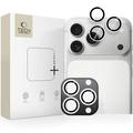 iPhone 16 Pro/16 Pro Max/17 Pro/17 Pro Max Tech-Protect Camring Fit+ Camera Lens - Silver