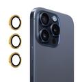 iPhone 16 Pro/16 Pro Max Hat Prince Camera Lens Protector - Gold