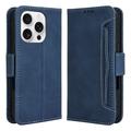 iPhone 16 Pro Max Cardholder Wallet Case - Blue
