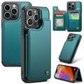 iPhone 16 Pro Max Caseme C22 Case RFID Card Wallet - Green