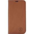 iPhone 16 Pro Max JT Berlin BookCase Tegel Flip Leather Case - Cognac