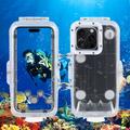 iPhone 16 Pro Max Puluz PU9118 40m Waterproof Diving Case - Clear