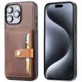iPhone 16 Pro Max Retro Style Case with Wallet