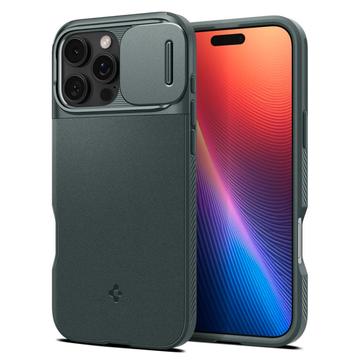 iPhone 16 Pro Spigen Optik Armor Mag Case - Abyss Green