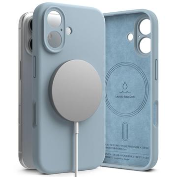 iPhone 16 Ringke Liquid Silicone MagSafe Case - Blue