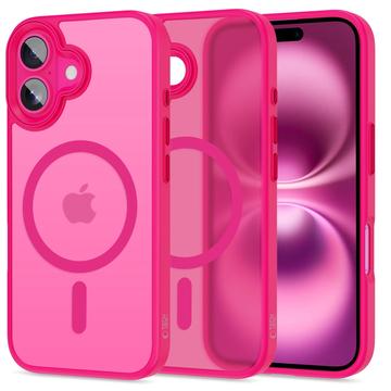 iPhone 16 Tech-Protect Magmat Case - MagSafe Compatible - Blazing Pink