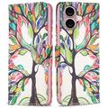 iPhone 16 Wonder Series Wallet Case - Colorful Tree