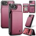 iPhone 16e Caseme C22 Case RFID Card Wallet - Red