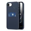 iPhone 16e/17e Dux Ducis Rafi II Magnetic Case with Kickstand and Card Slots - Blue