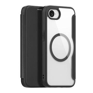 iPhone 16e Dux Ducis Skin X Pro Magnetic Flip Case - Black