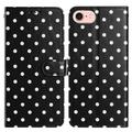 iPhone 16e Polka Dot Pattern Wallet Case