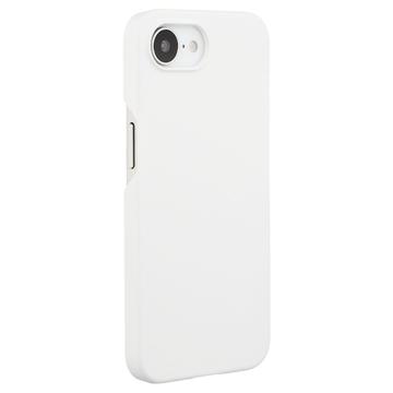 iPhone 16e Rubberized Plastic Case - White