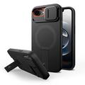 iPhone 16e Tech-Protect Kevlar Aura Case - MagSafe Compatible - Black