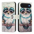 iPhone Air Wonder Series Wallet Case - Owl