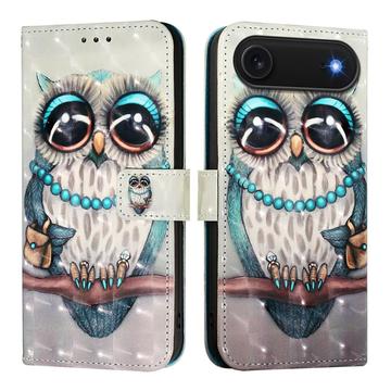 iPhone Air Wonder Series Wallet Case - Owl