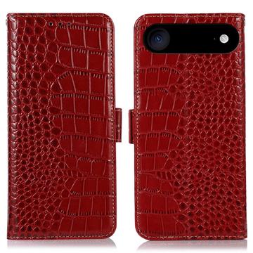 iPhone 17 Air Crocodile Series Wallet Leather Case with RFID