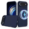 iPhone Air Liquid Silicone Case - MagSafe Compatible - Dark Blue