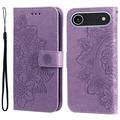 iPhone 17 Air Mandala Series Wallet Case - Purple