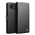 iPhone Air Qialino 2-in-1 Detachable Wallet Leather Case - MagSafe Compatible - Black