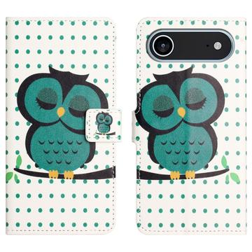 iPhone 17 Air Style Series Wallet Case - Owl