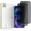 iPhone Air Tech-Protect Glass Spy+ Privacy Tempered Glass Screen Protector - 2 Pcs. - Black