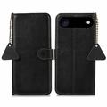 iPhone 17 Air Wallet Leather Case with RFID - Black
